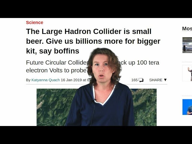 Does the world need a larger particle collider?