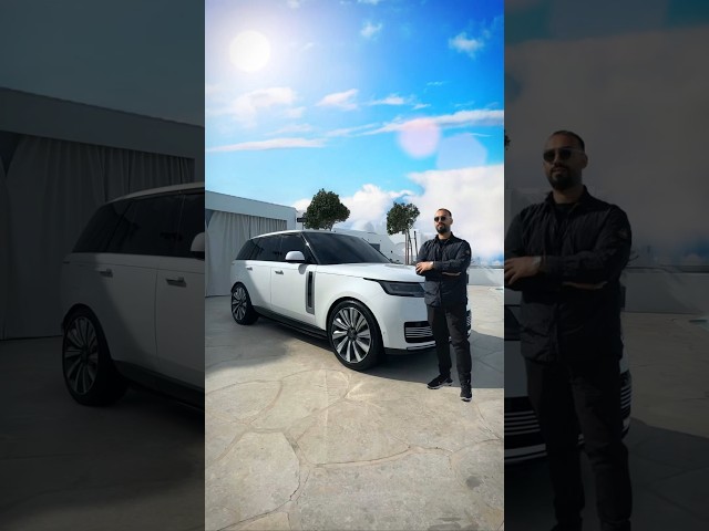 1.5 Million Dirham Bespoke Range Rover in Abu Dhabi 🤩 #SHORTS