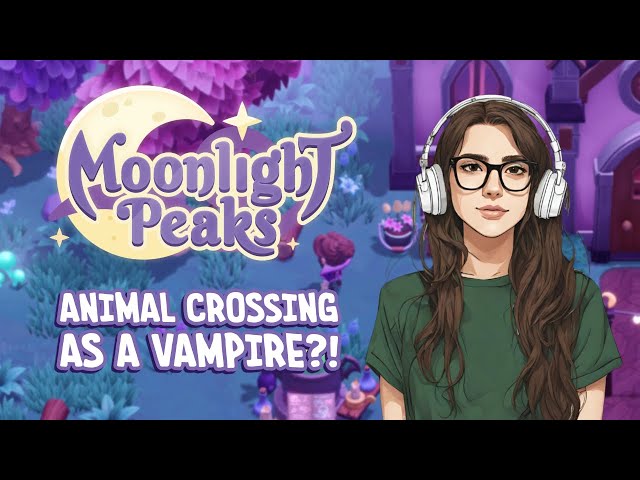 Animal Crossing as a Vampire?! - Moonlight Peaks Demo