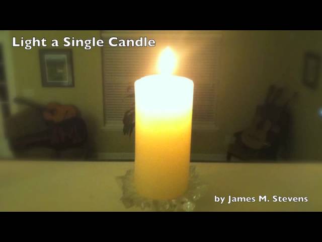 Light a Single Candle - Quiet Piano