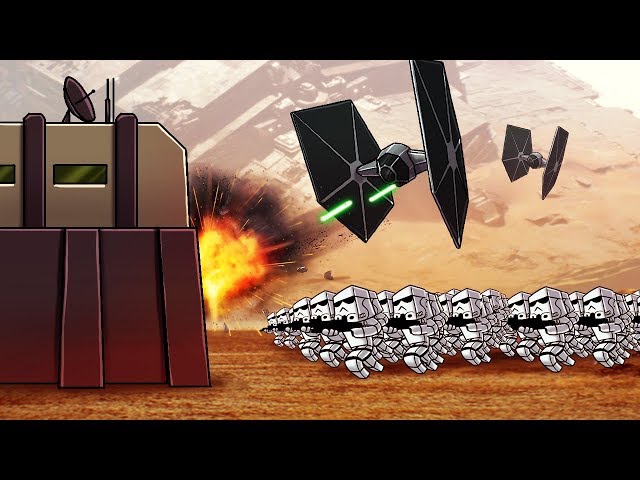 Minecraft - STAR WARS BASE CHALLENGE! (NOOB vs PRO vs HACKER)