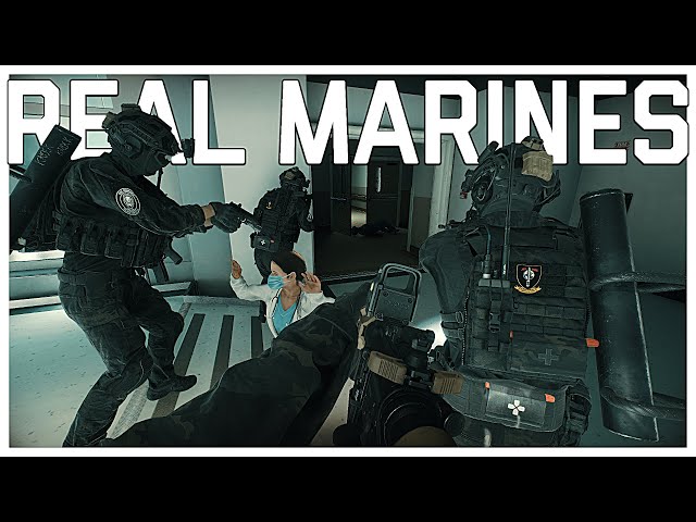 REAL Marines DESTROY the Hospital MAP on Ready or Not Adam update! #marines  #readyornotgame