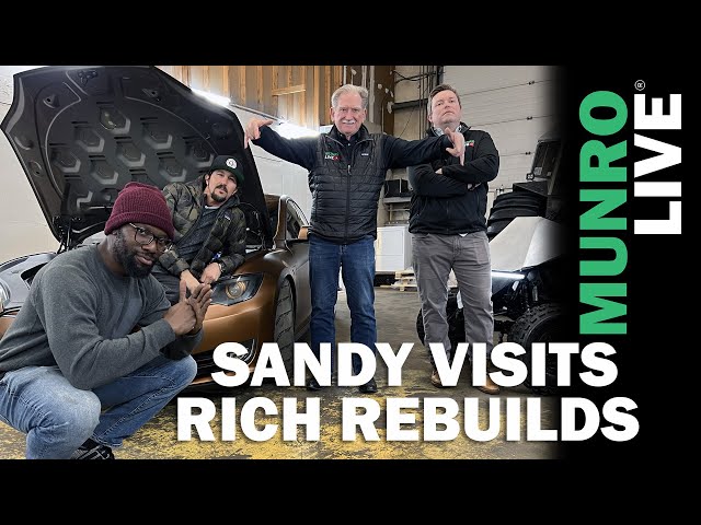 Sandy visits with Rich Rebuilds and finally meets ICE T