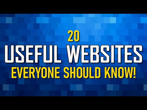 20 Useful Websites Everyone Should Know!