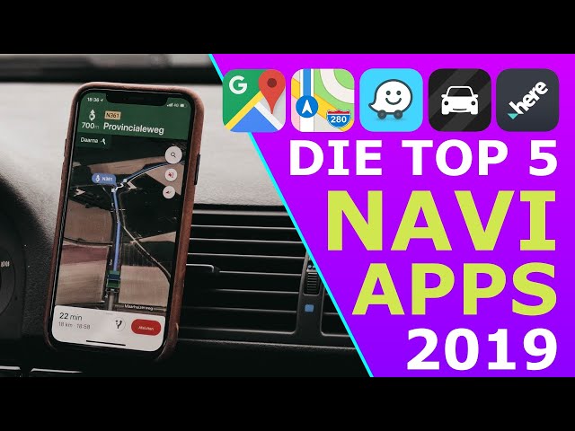DIE BESTEN NAVI-APPS FÜR iPHONE & ANDROID 2019 - Mit TomTom, Waze, Here, Google Maps & Apple Maps