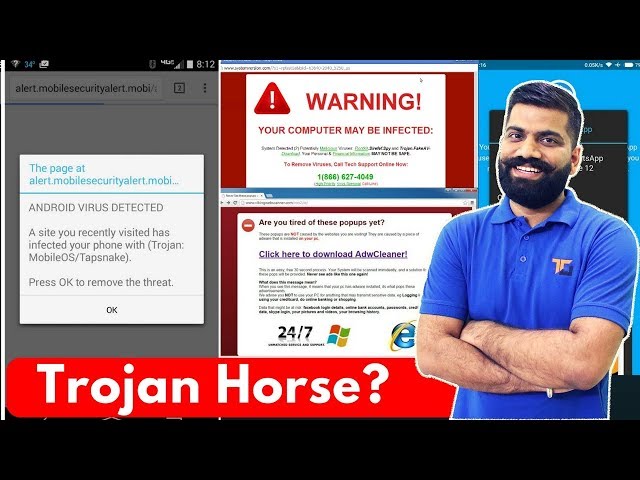 What is Trojan Horse? Mobile Phone Malicious Ads? Fake Softwares?