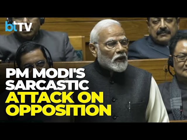 PM Modi Confident About His Third Term, Slams Opposition In Lok Sabha