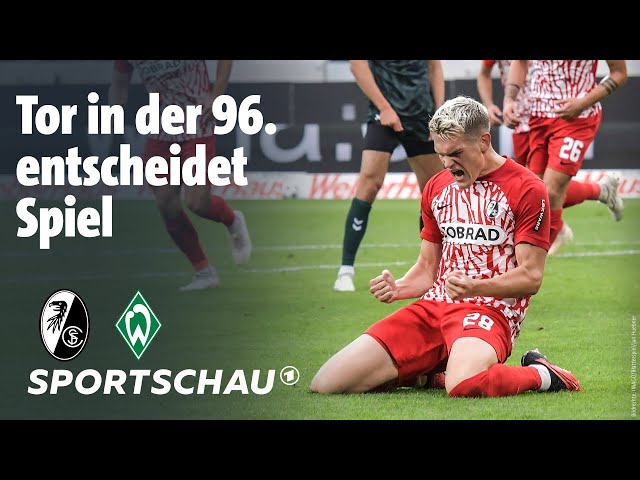 SC Freiburg - Werder Bremen Highlights Bundesliga, 2. Spieltag | Sportschau