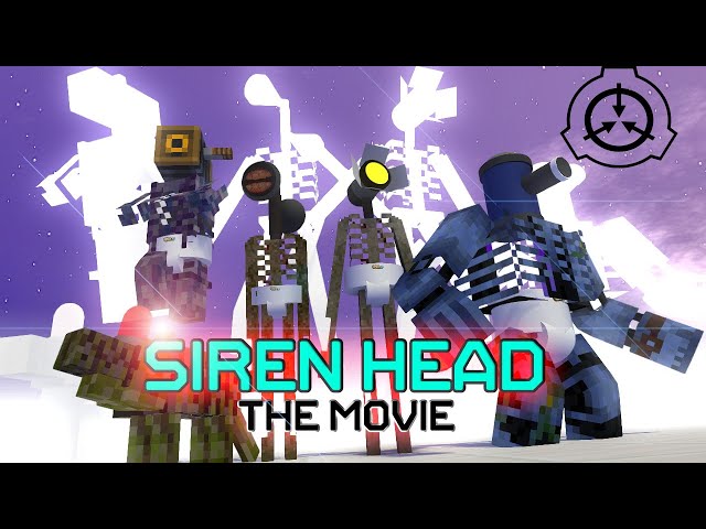 Monster School : SIREN HEAD VS SCP THE MOVIE - Minecraft Animation