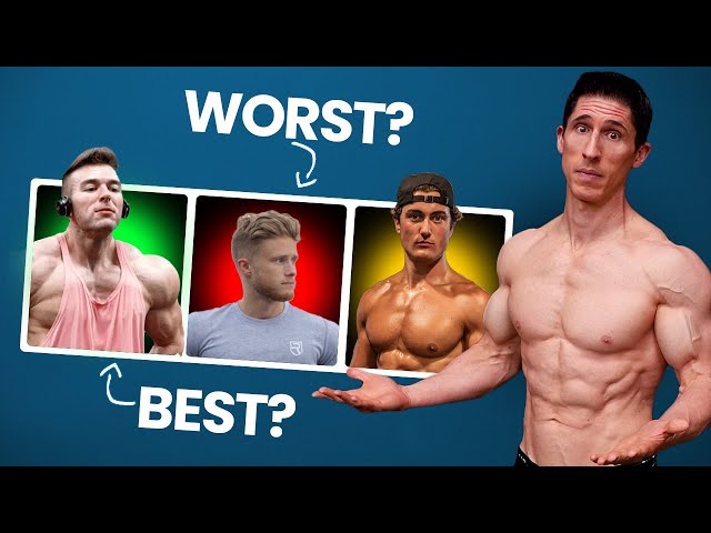Fitness YouTubers Ranked (BEST TO WORST!)