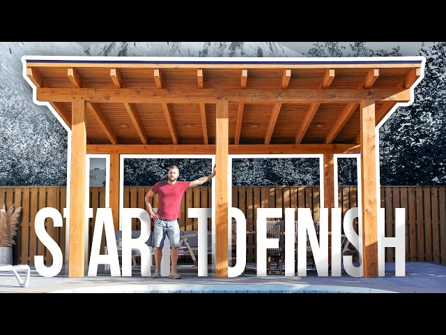 I Build a Modern Timber Frame Gazebo | My DIY Masterpiece