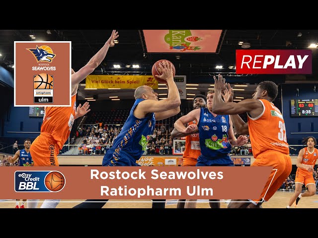 Basketball: Rostock Seawolves – Ratiopharm Ulm | Basketball-Bundesliga