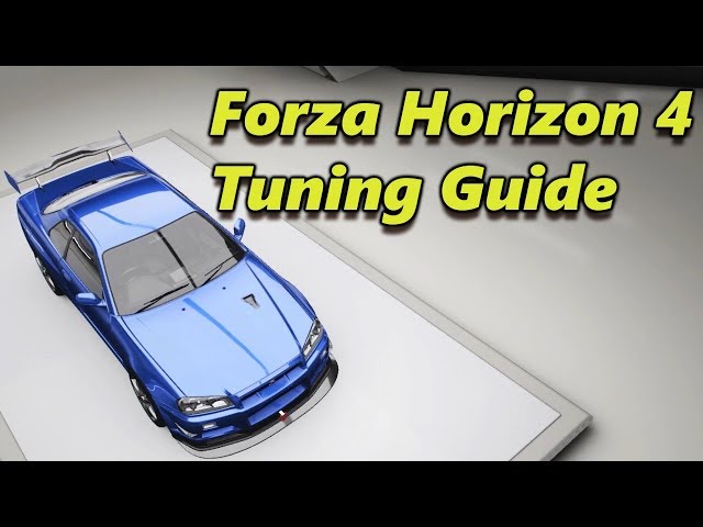 Forza Horizon 4 How To Tune | Basics Guide