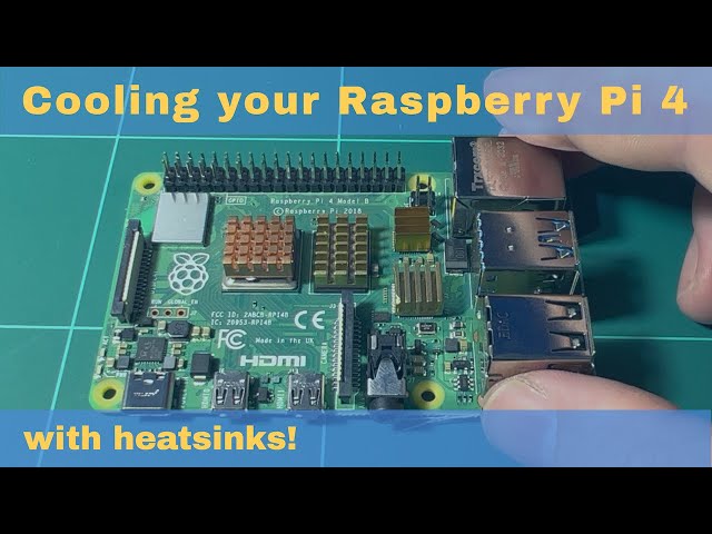 How to install heat sinks on a Raspberry Pi 4 (Quick Guide)
