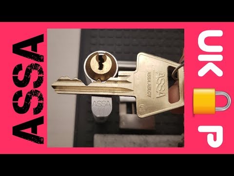Assa lock picked