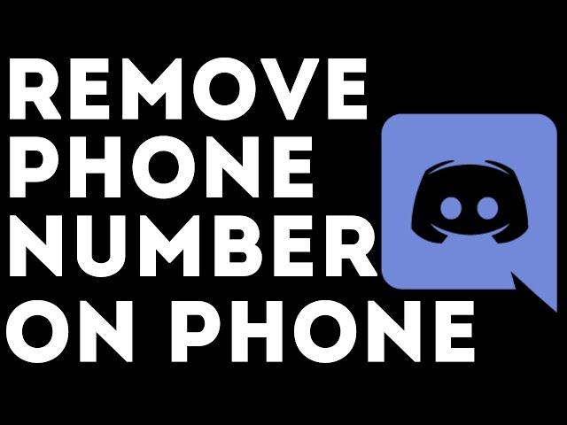 How to Remove Phone Number from Discord Account
