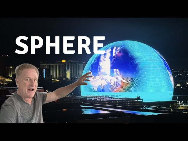 Look Inside the Las Vegas Sphere - AI experience and Postcards from Earth