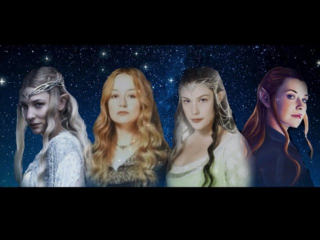 LADIES of Middle Earth* Galadriel | Eowyn | Arwen | Tauriel- Lord of the Rings/ Hobbit