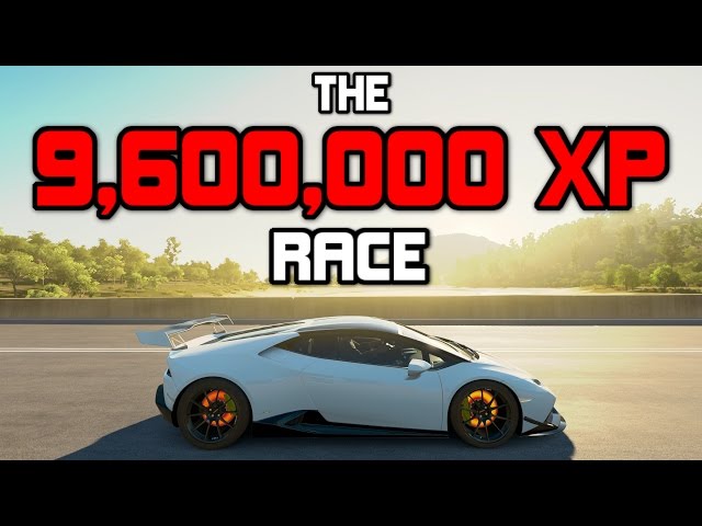 Forza Horizon 3 - The 9,600,000XP Race - How to Level up 100 Times