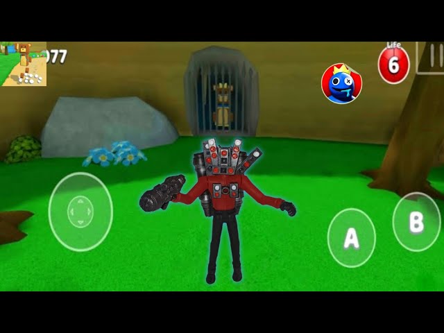 Titan Speaker Skibidi - Super Bear Adventure Gameplay Walkthrough