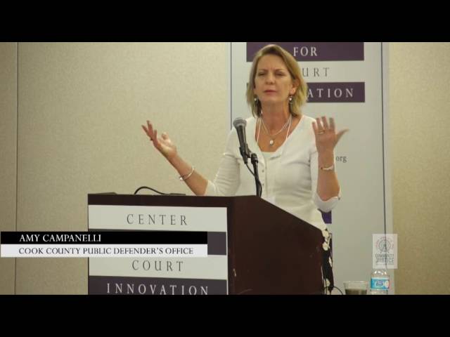 Cook County Public Defender Amy Campanelli: Remarks at Community Justice 2016