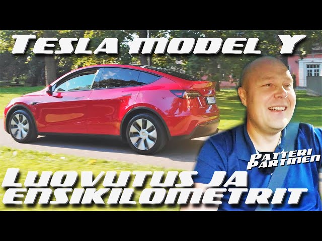 93. Tesla Model Y luovutus ja Petterin ensi-ilometrit!