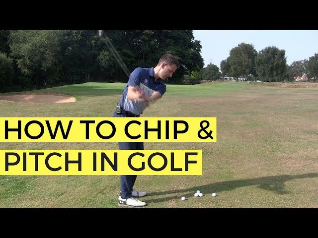 HOW TO CHIP AND PITCH IN GOLF - THE 50 YARD PITCH SHOT
