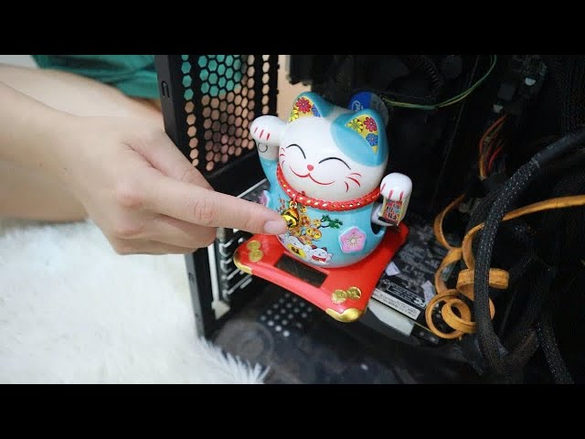 Decorate your PC with a cute cat with a messy sticker pattern | Kaye Torres Mp88 - Inside the mirror