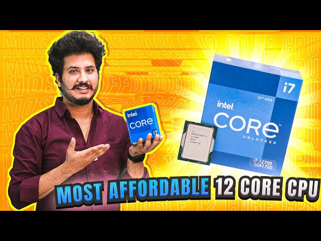 "The Best" 12 Core Processor | Intel Core i7 12700 Benchmarks & Testing