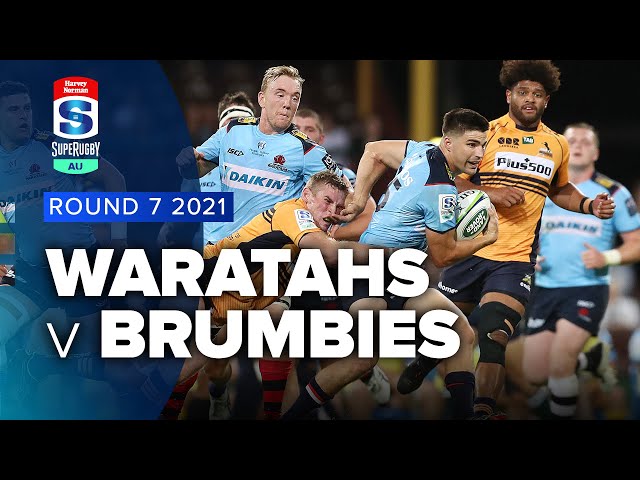 Super Rugby AU | Waratahs v Brumbies - Rd 7 Highlights