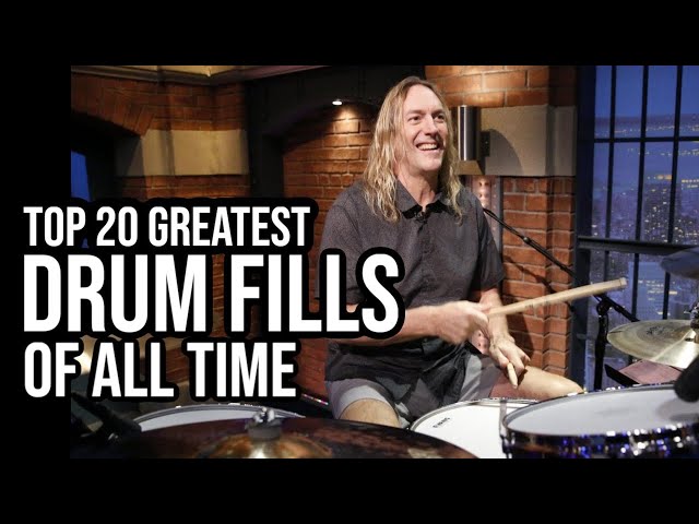 TOP 20 DRUM FILLS OF ALL TIME