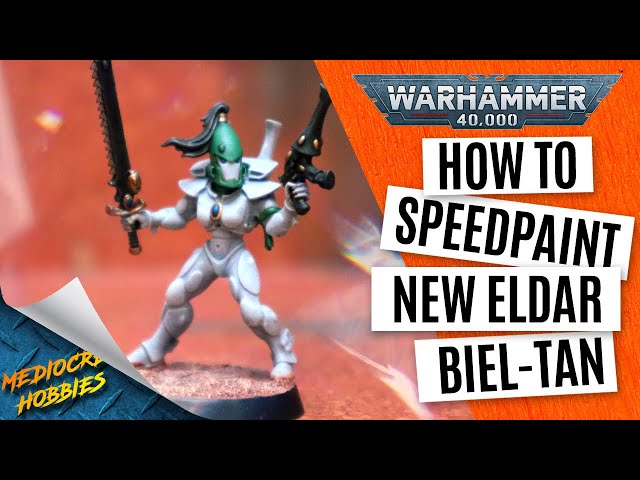 How to Speed Paint Eldar Biel-Tan Storm Guardian for Warhammer 40k (Craftworlds Series Part 2!)