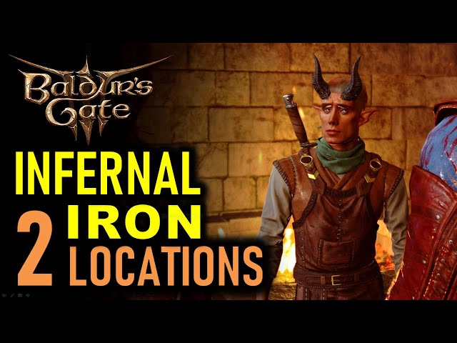 2 Infernal Iron Locations for Dammon | Baldur's Gate 3 (BG3)