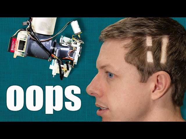 Sometimes you have to test robots on yourself