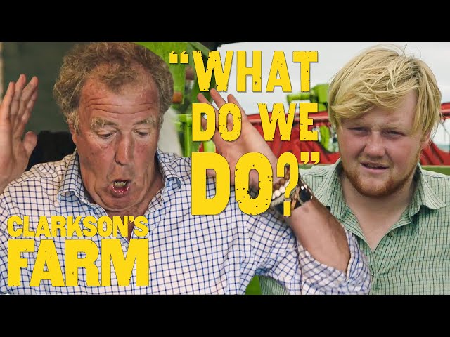 Jeremy and Kaleb's Harvest Goes Horribly Wrong | Clarkson's Farm