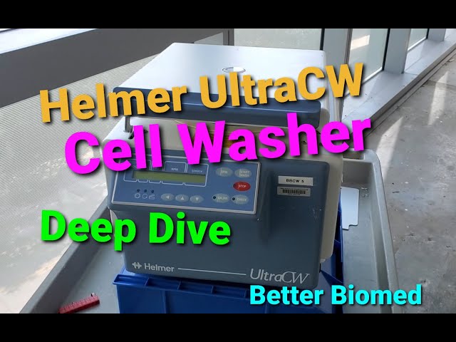 Helmer UltraCW Cell Washer Deep Dive