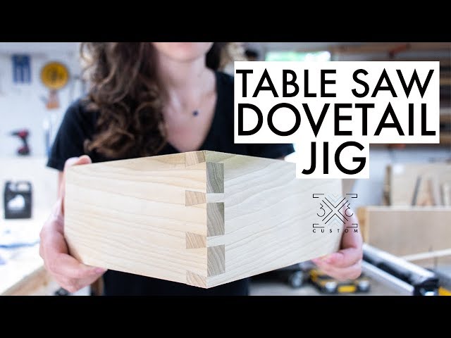 Dovetail Jig for the Table Saw // Woodworking Joinery