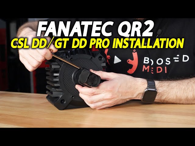 FANATEC QR2 -  CSL DD / GT DD PRO Installation Guide