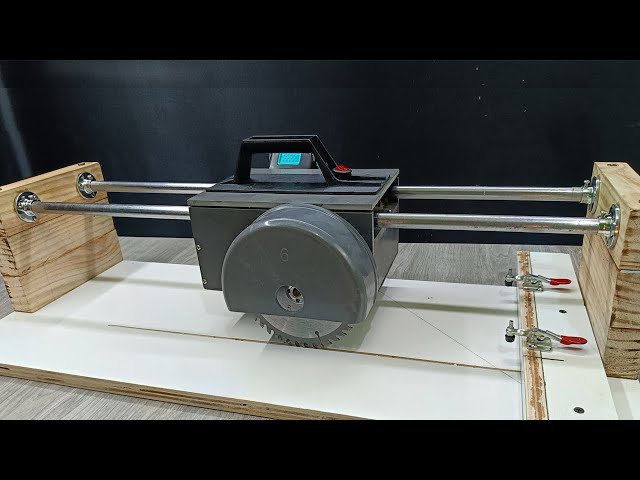 Making a Sliding Cutter from a DC Motor with a PVC Cover