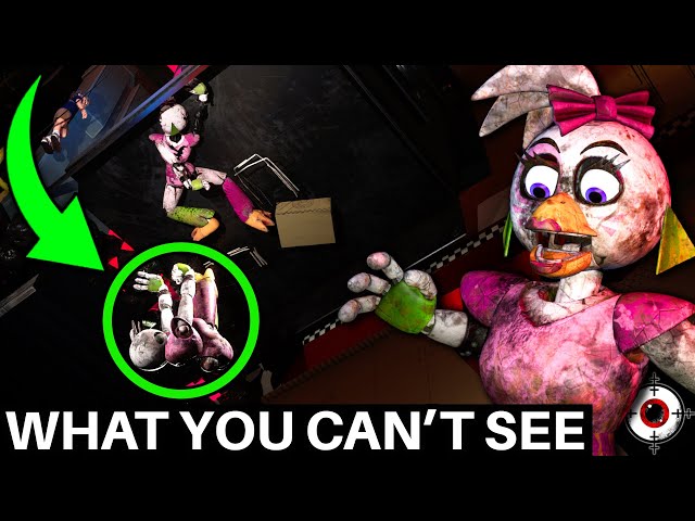 What FNAF Security Breach Hides Off Camera During the Animatronic "Death" Cutscenes