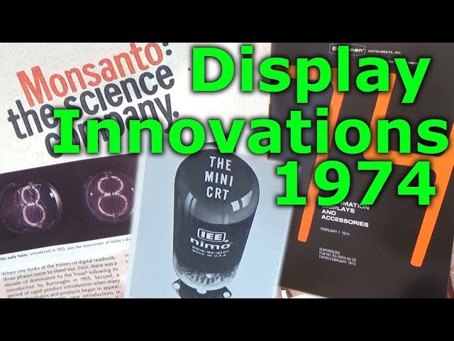 Display Innovations 1972-76