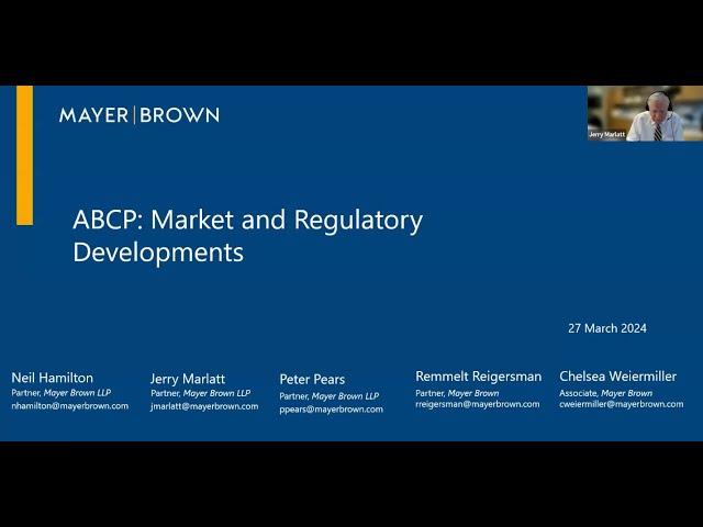 ABCP: Market and Regulatory Developments