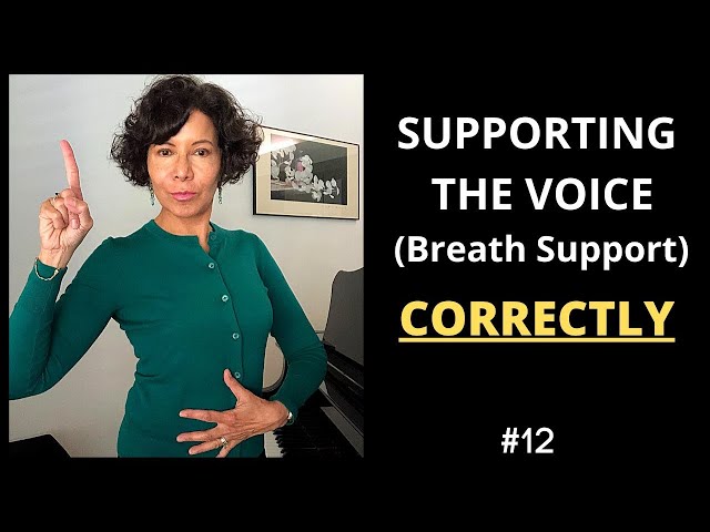 Breath Support for Singing - CLEARLY & CORRECTLY explained - FINALLY!