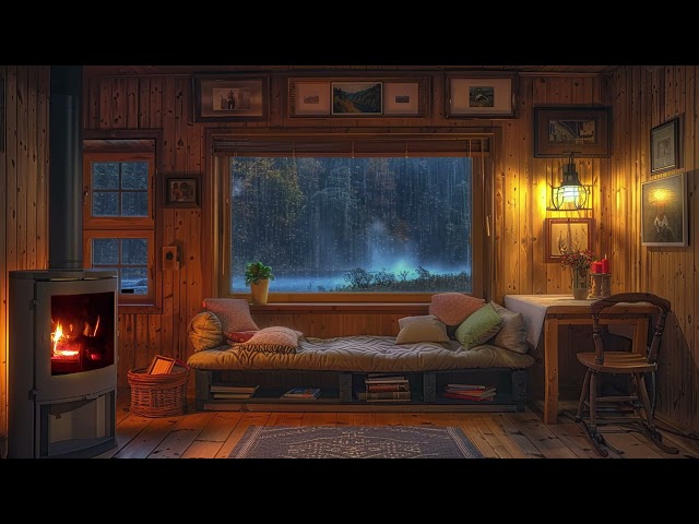 Sleep Better in Cozy Rain Summer - Sleep Sounds & Relaxing Gentle Rain Sounds for Sleeping Problems