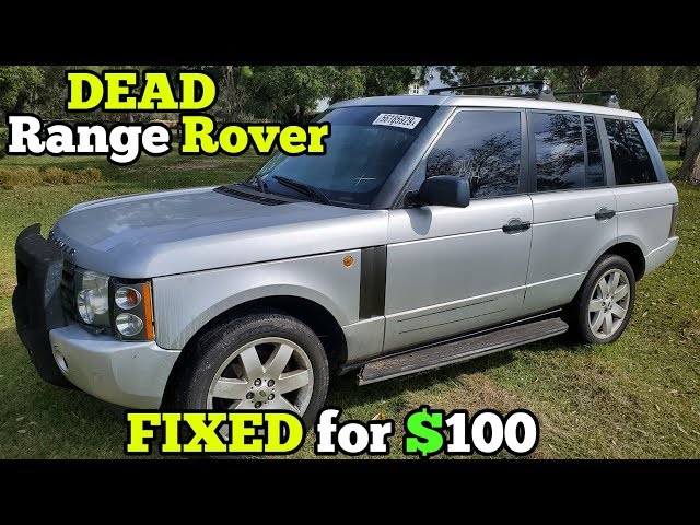 I Fixed a DEAD $1,400 Auction Range Rover for $100 in Parts! It Runs AMAZING!