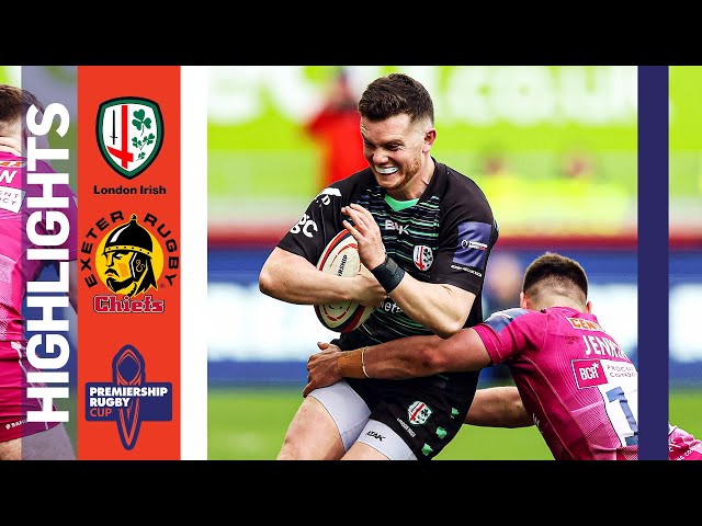 London Irish v Exeter Chiefs - FINAL HIGHLIGHTS | Extra Time Excitement! | Premiership Cup 2022/23