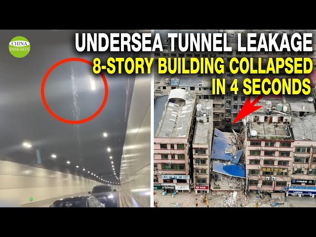Tunnel leakage, building collapse, shaking, cracking...when will the Tofu dreg project be over?