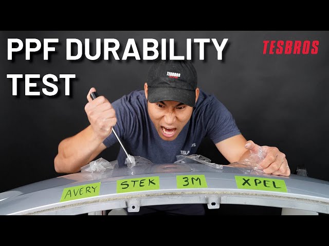 Which PPF Brand Should You Get For Your Tesla? Durability Test - Part 1 - TESBROS