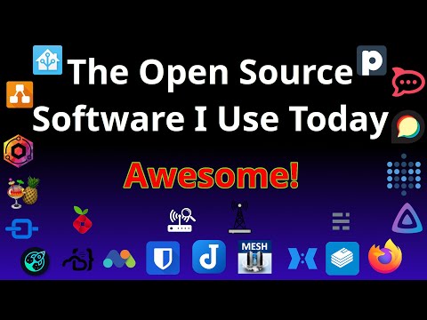 This is my (almost) annual follow up on how I use all of the great Open Source software I show you!