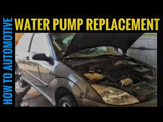 How to Replace the Water Pump on a 2001 Ford Focus ZX3